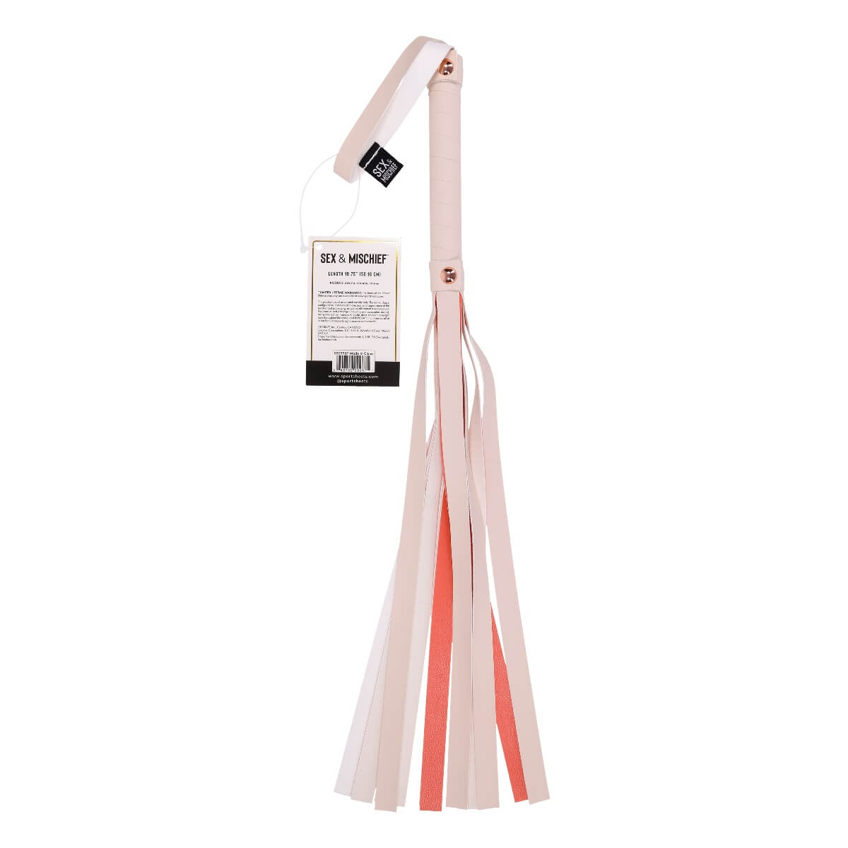 Bici din piele vegana roz piersica Peaches'n Creame si curea de siguranta