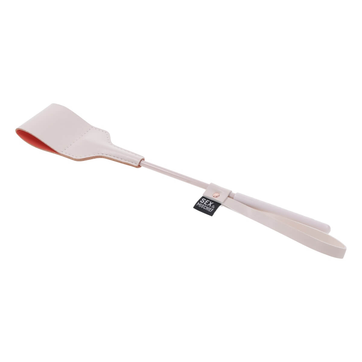 Cravasa din piele vegana roz piersica Peaches'n Creame