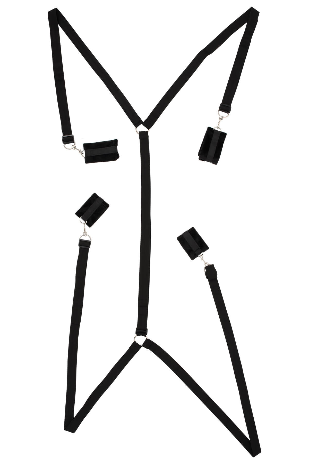 Set de legături BDSM pentru pat Bed Shackles - cum se foloseste