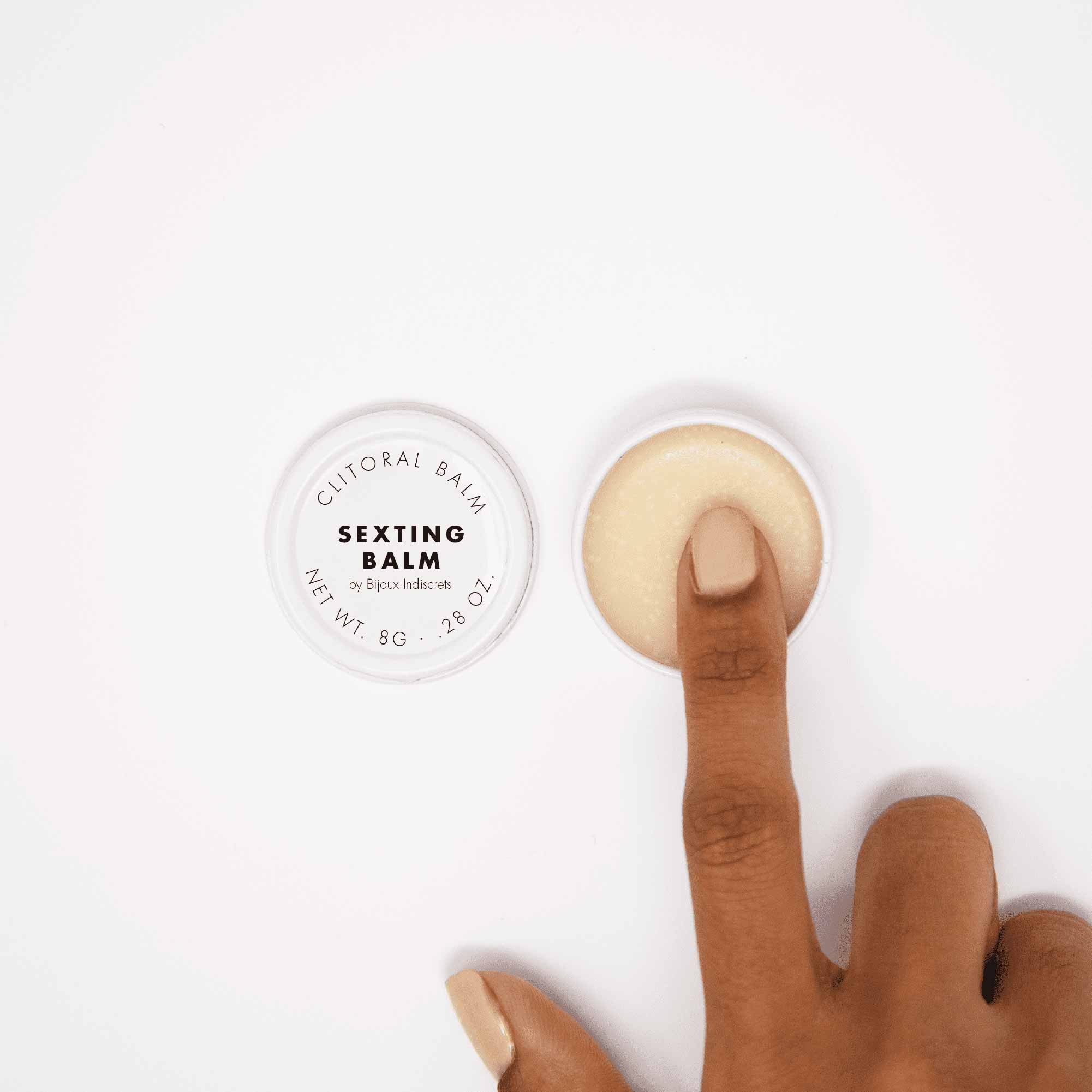 Balsam clitoridian cu aroma de ghimbir Clitherapy Sexting Balm - cutiuta