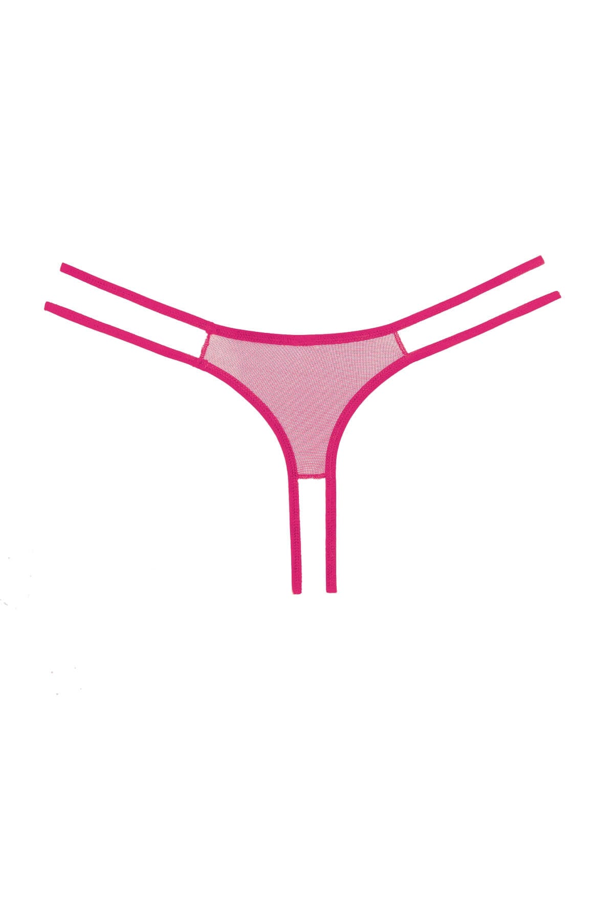 Chilot sexy fara crotch din dantela Sweet Honey, Roz, Spate
