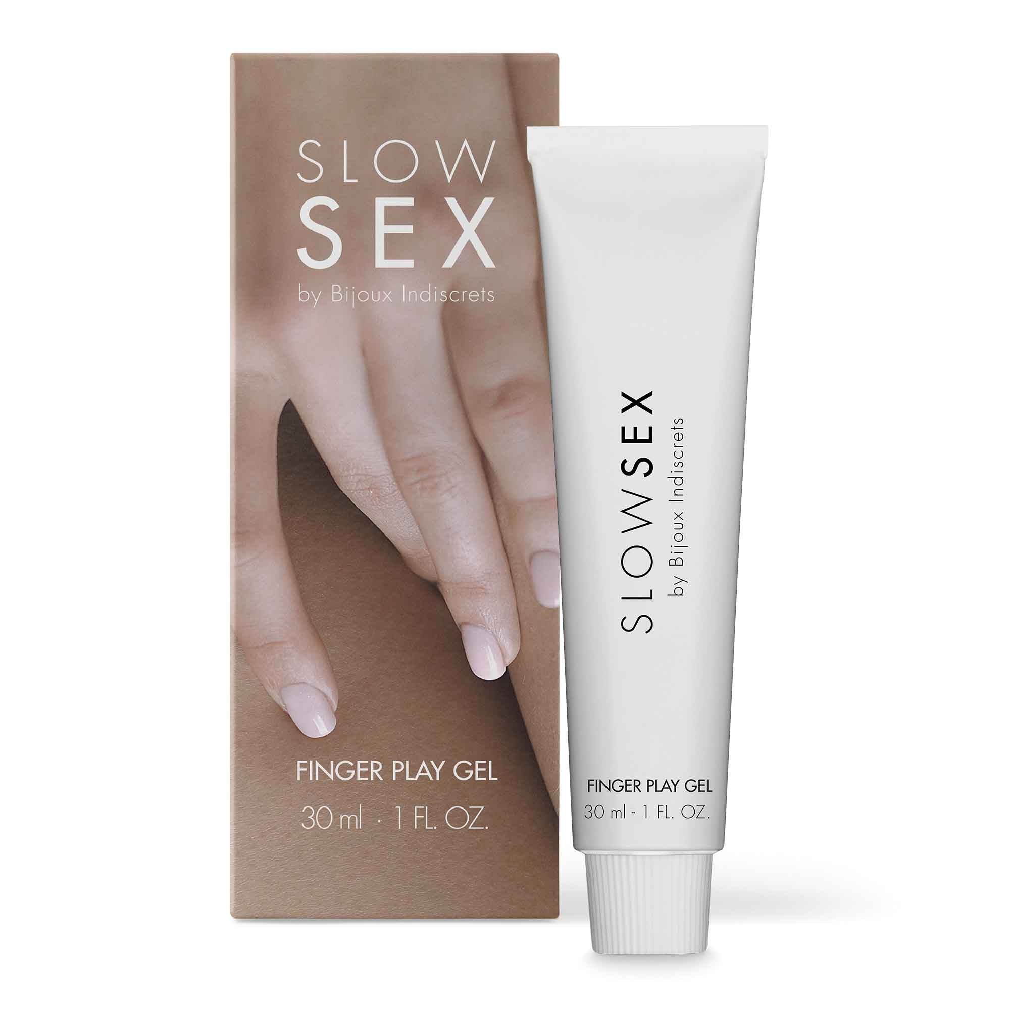 Gel finger play cu aroma de cocos Slow Sex - product