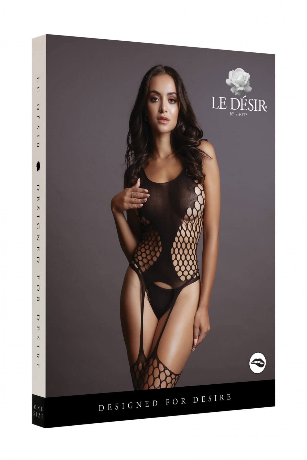 Lenjerie Sexy Bodystocking cu Dresuri DES020 negru