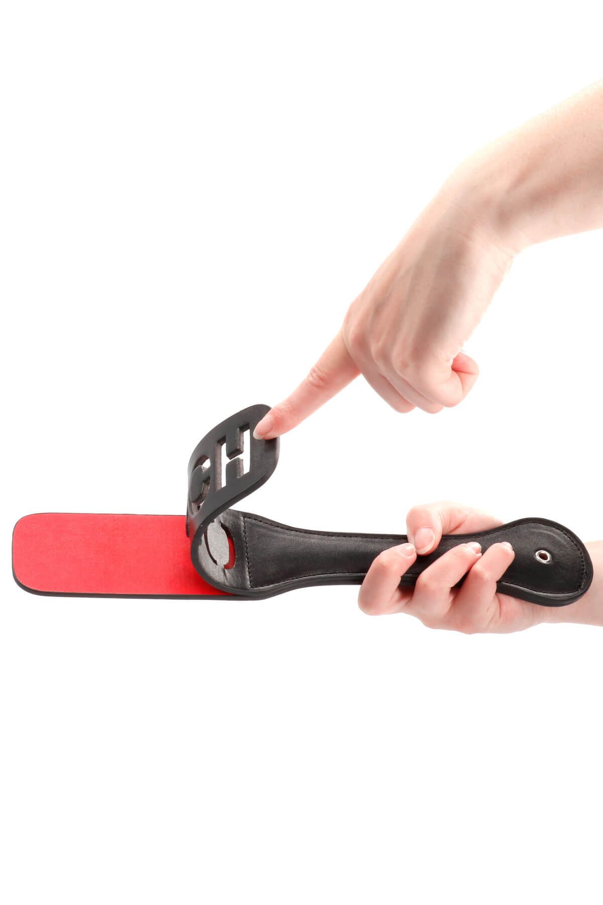 Paleta BDSM din Piele Sintetica Inscriptionata Ouch