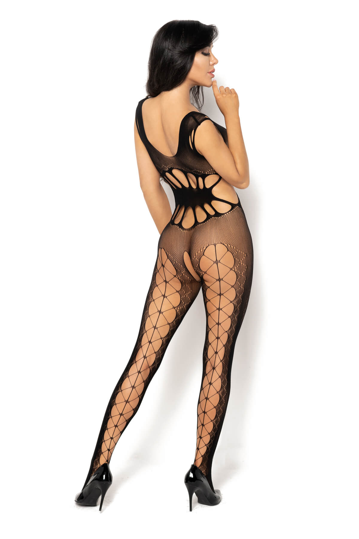 Lenjerie Bodystocking Etain pentru Picioare Lungi si Frumoase