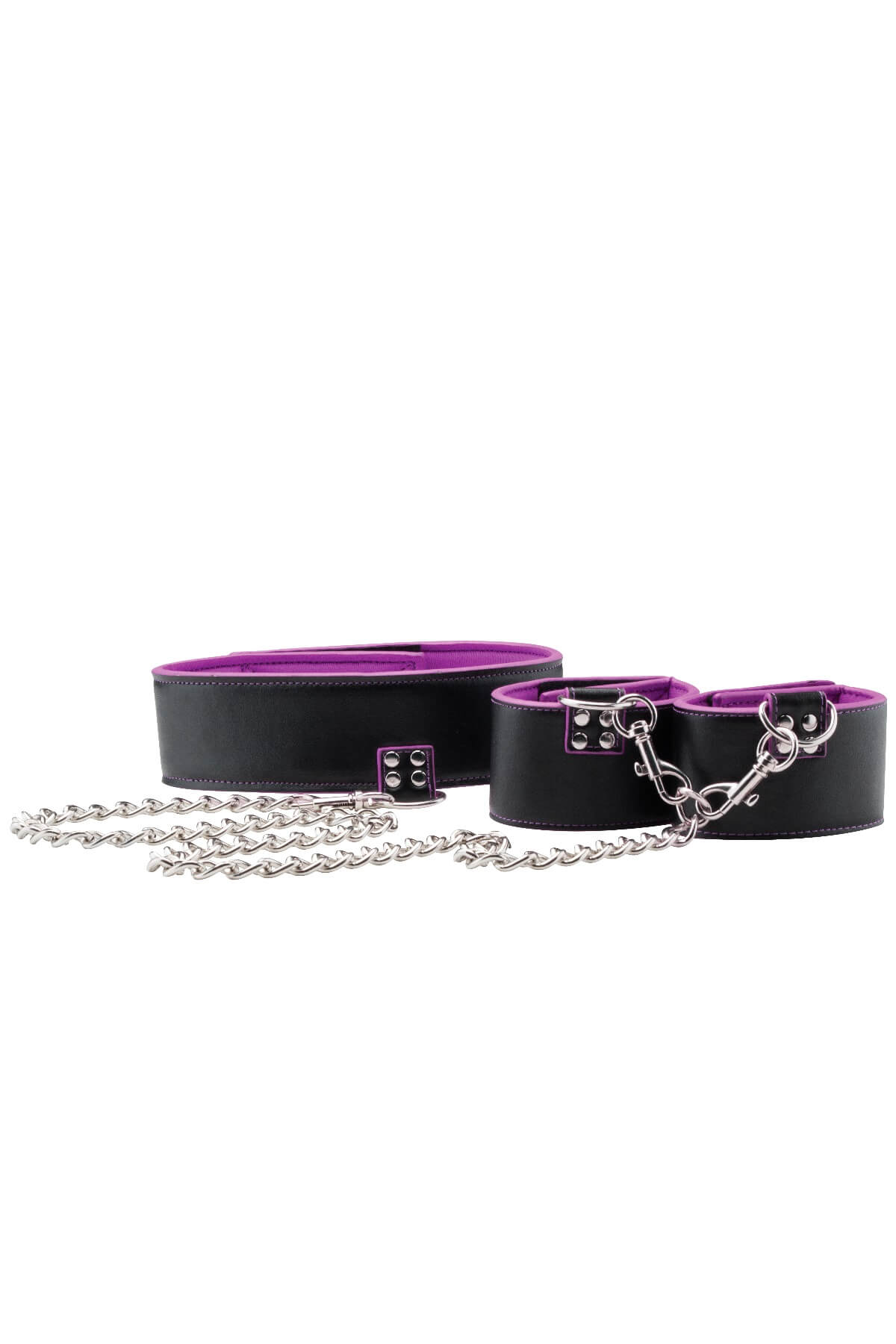 Set Bondage Catuse Maini si Collar Gat OU187
