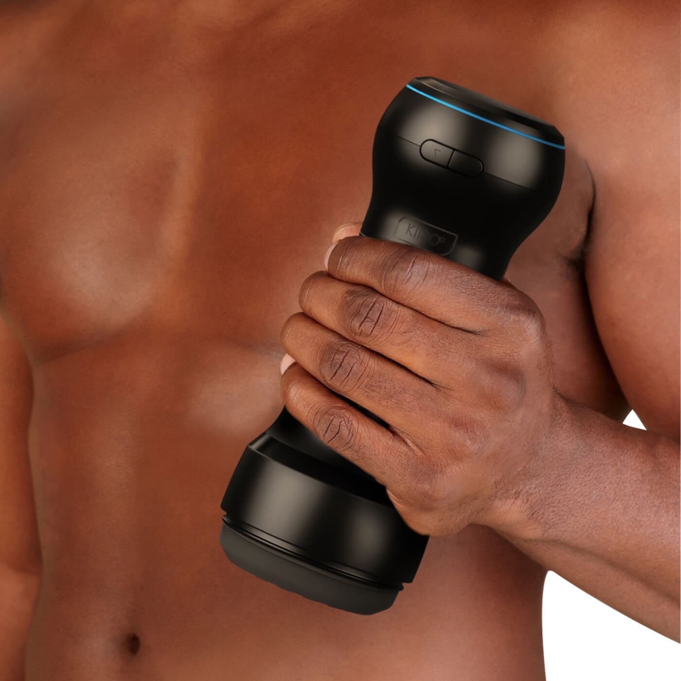 Masturbator Feel Pocket de la Kiiroo + PowerBlow pentru simulare plăcere orala automată cu functie de suctionare controlabilă prin butoane sau aplicație - lifestyle 1