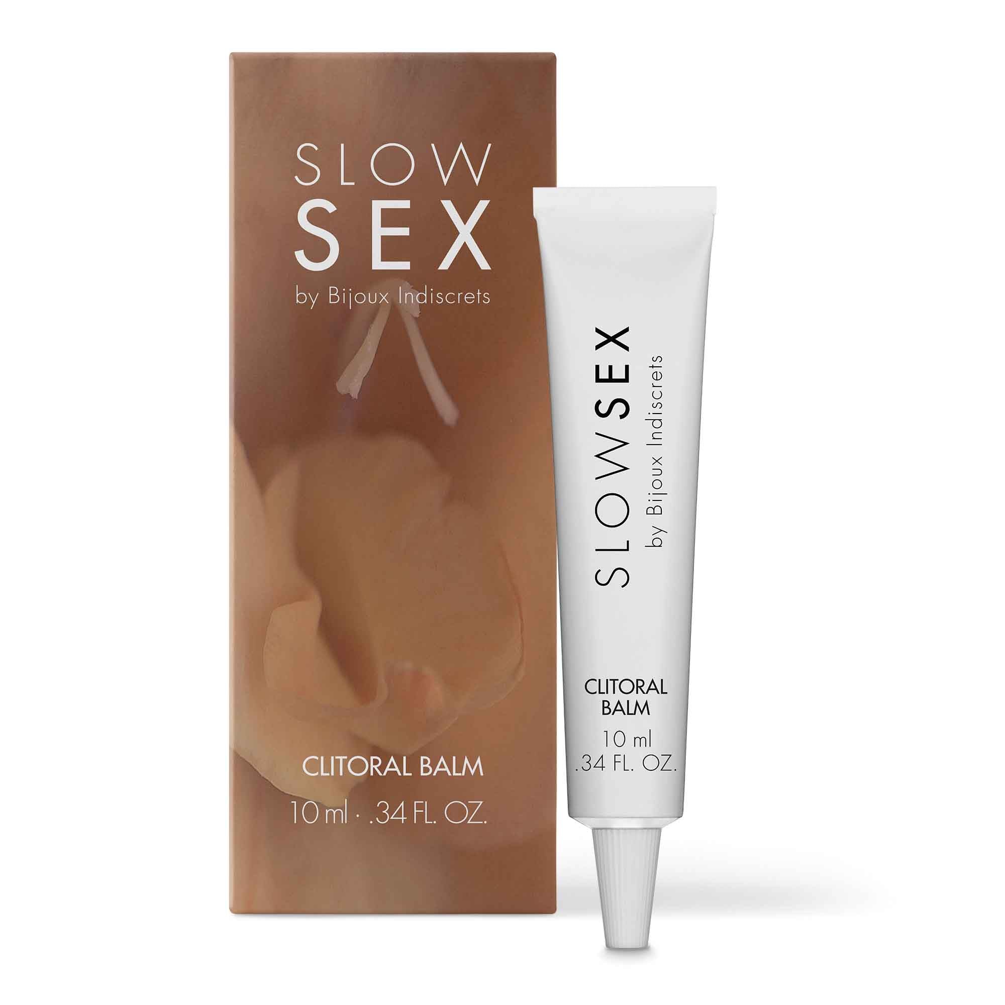 Balsam clitoridian cu aroma de cocos Slow Sex - cutie Bijoux Indiscrets