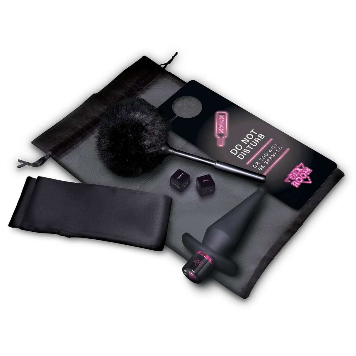 Set erotic cu dop anal vibrator și accesorii senzuale. Ideal pentru începători în jocul anal și experiențe intime intense. Anal Play Kit – 6 piese