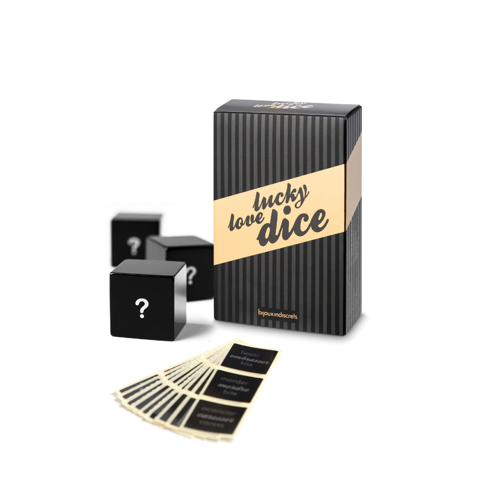 Zaruri pentru jocuri erotice Lucky Love Dice - cutie Bijoux Indiscrets