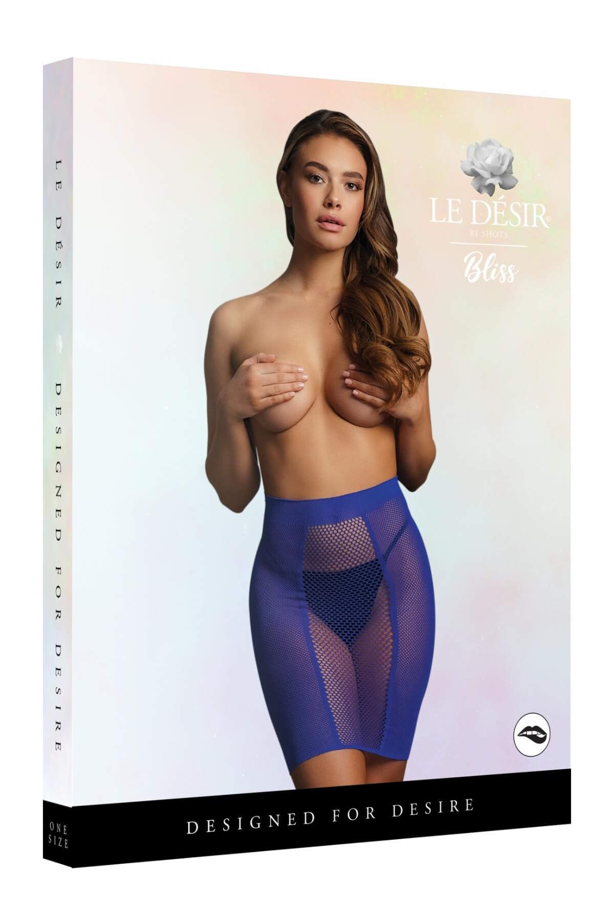 Rochita Sexy Fishnet BLS001 Le Desir Albastru