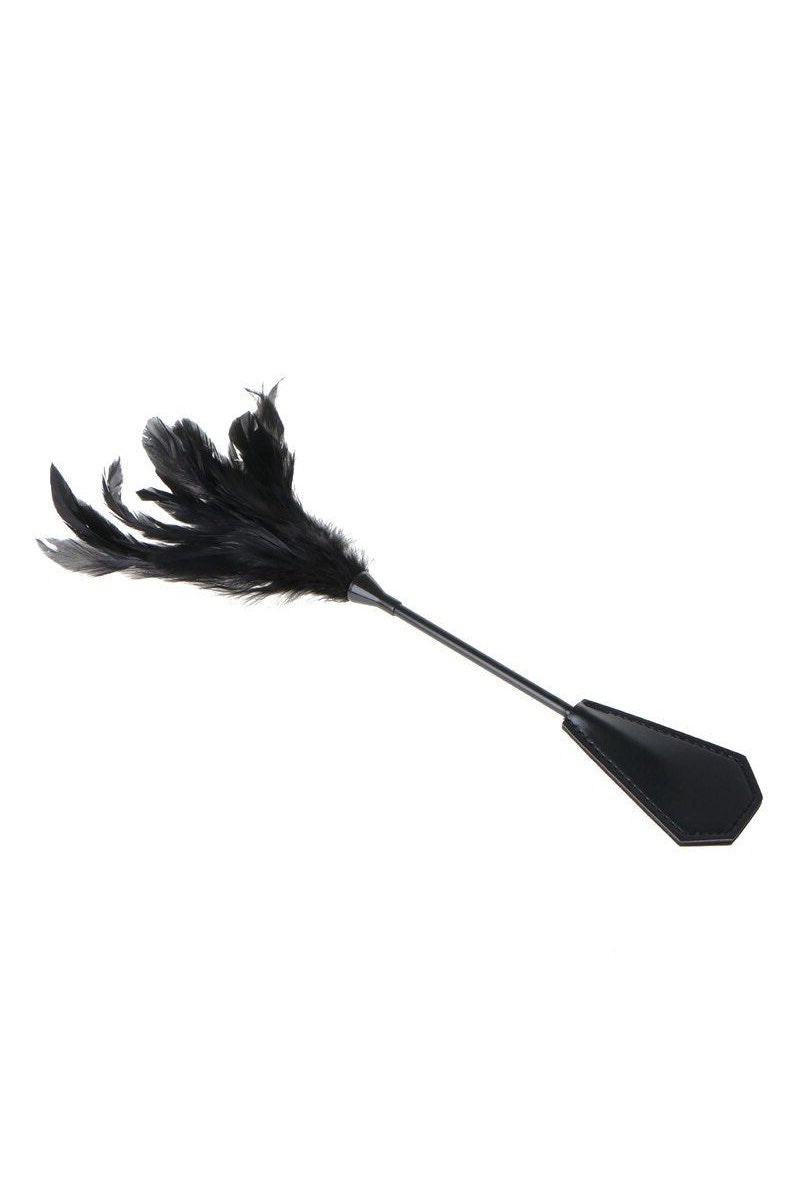 accesorii sexy tip puf feather tickler with paddle